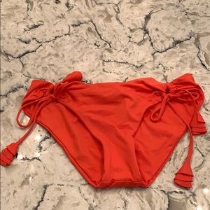 Orange bikini bottoms